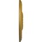 Ekena Millwork Alexa Ceiling Medallion (Fits Canopies up to 2 7/8"), Hnd-Painted Pharaohs Gold, 20 1/2"OD x 1 7/8"P CM20ALPGS - alternate 2